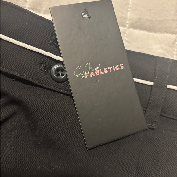 Fabletics Year Round Terry Stripe Wide Leg Pant Size Large (regular) NWTS - Picture 8 of 16